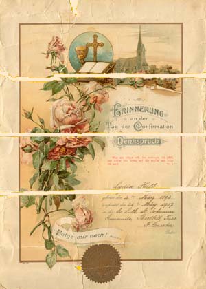 image of original document torn in 4 pieces
